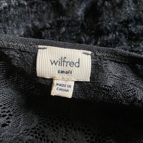 Wilfed Black Lace Tank top - Picture 4 of 4